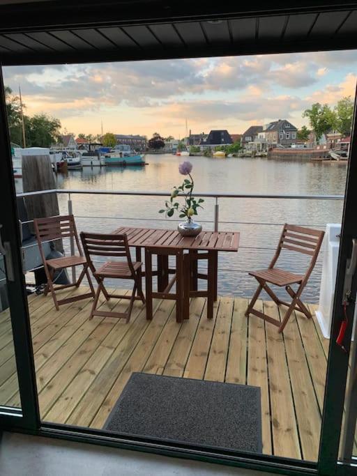 Apartamento Unique New Houseboat Moored 4 Zwartsluis Exterior foto